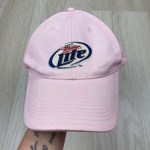 Pink Y2K Miller Lite Hat
